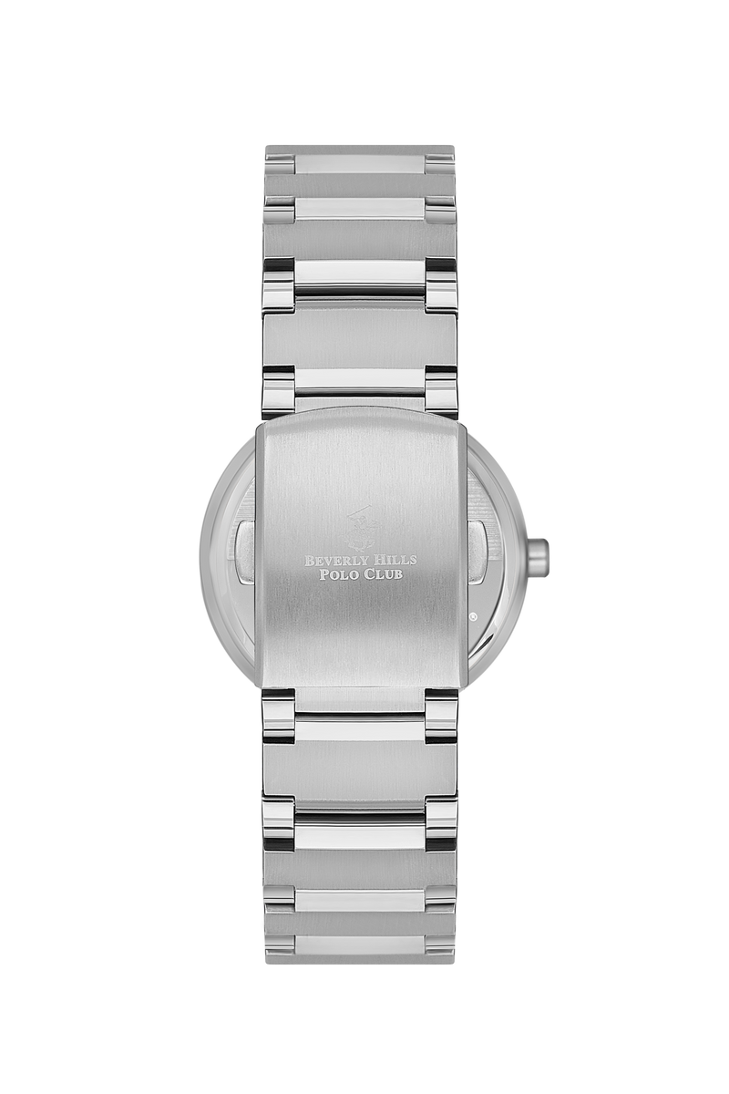 BEVERLY HILLS POLO CLUB Women’s Stainless Blue Dial Diamond Watch – BP3568X.390