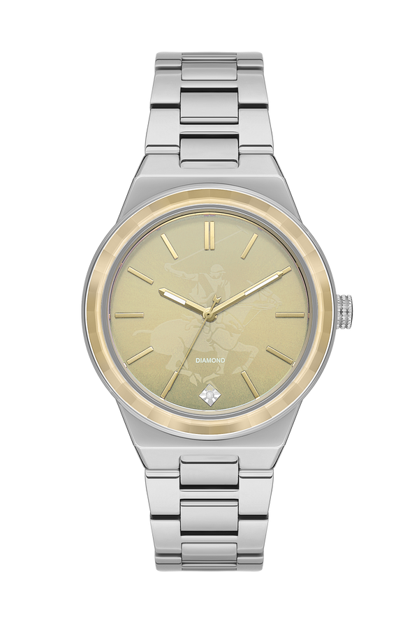 BEVERLY HILLS POLO CLUB Women's Stainless Diamond Watch – BP3584X.110