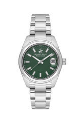 BEVERLY HILLS POLO CLUB Women's 32 MM Silver Stainless Date Watch – BP3597X.370