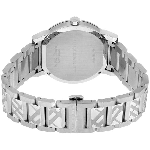 Burberry Men’s Swiss Made Stainless Steel Silver Dial Men's Watch BU9037 - Watches of New Zealand #3