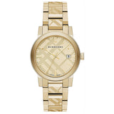 Burberry Men’s Swiss Made Stainless Steel Gold Dial Men's Watch  BU9038 - Watches of New Zealand