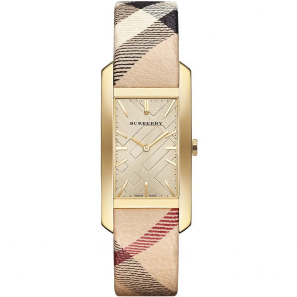 Burberry  Women's Pioneer Gold Dial Stainless Steel Case Quartz Women's Watch  BU9407 - Watches of New Zealand
