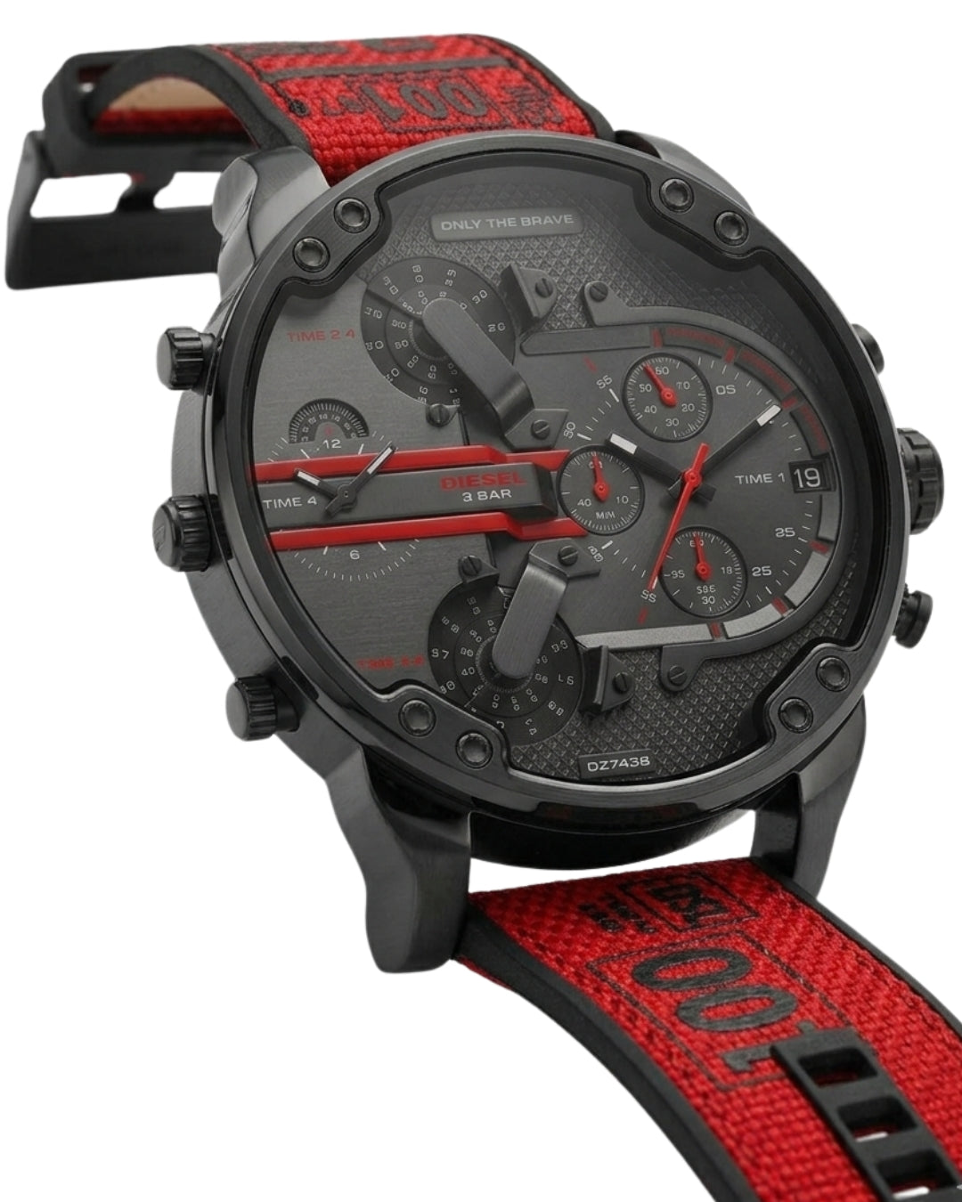 Diesel Mr. Daddy 2.0 Black IP Chronograph Men's Watch DZ7438