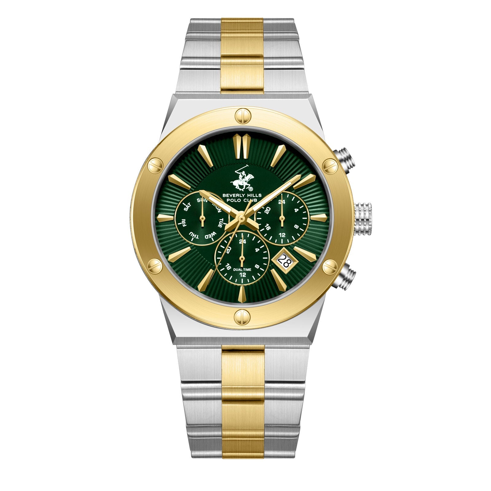 Beverly Hills Polo Club Two Tone Men's Watch BP3871X.270 BP3871X.270 - Image 1