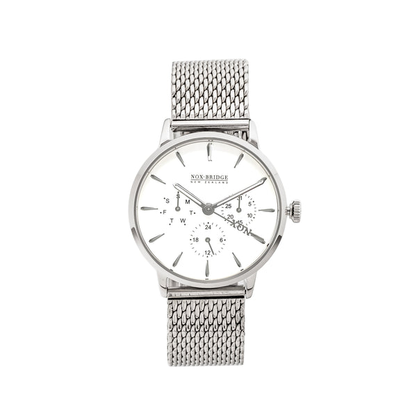 NOX-BRIDGE Supreme Pegasus Silver 36MM  PEG36 - Watches of New Zealand