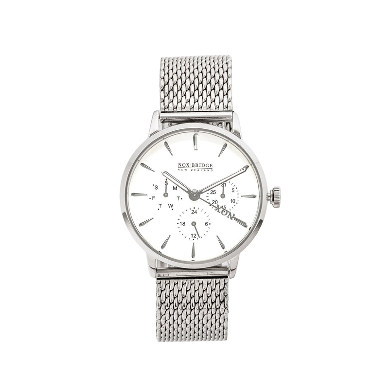 NOX-BRIDGE Supreme Pegasus Silver 36MM  PEG36 - Watches of New Zealand