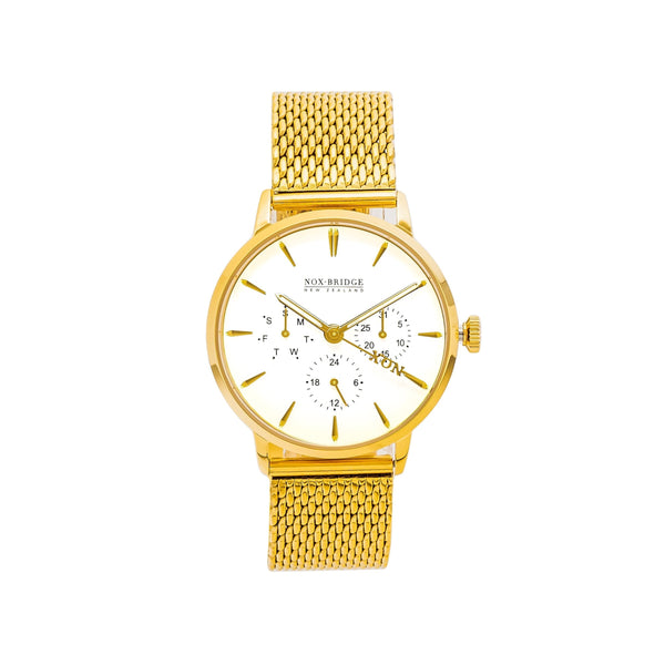 NOX-BRIDGE Supreme Vela Gold 36MM  VELA36 - Watches of New Zealand