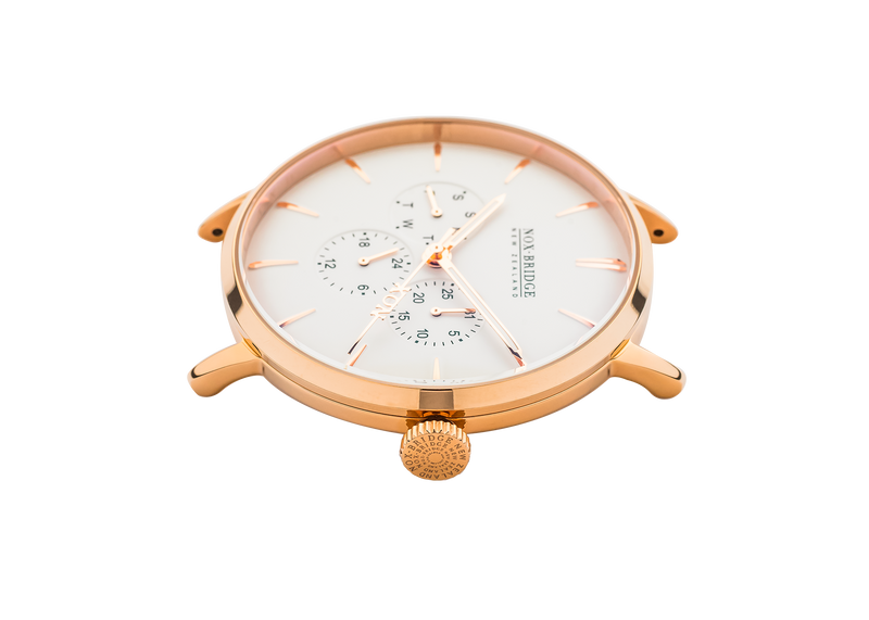 NOX-BRIDGE Classic Capella Rose Gold 41MM CRG41 - Watches of New Zealand #3