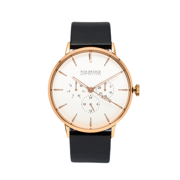 NOX-BRIDGE Classic Capella Rose Gold 41MM  CRG41 - Watches of New Zealand