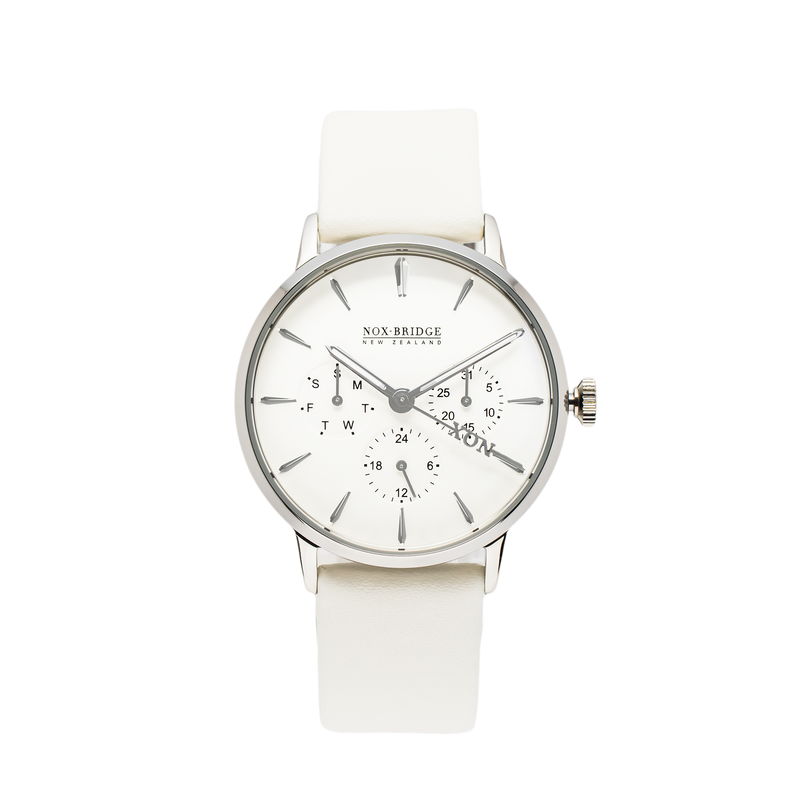 NOX-BRIDGE Classic Meissa Silver 36MM  MS36 - Watches of New Zealand