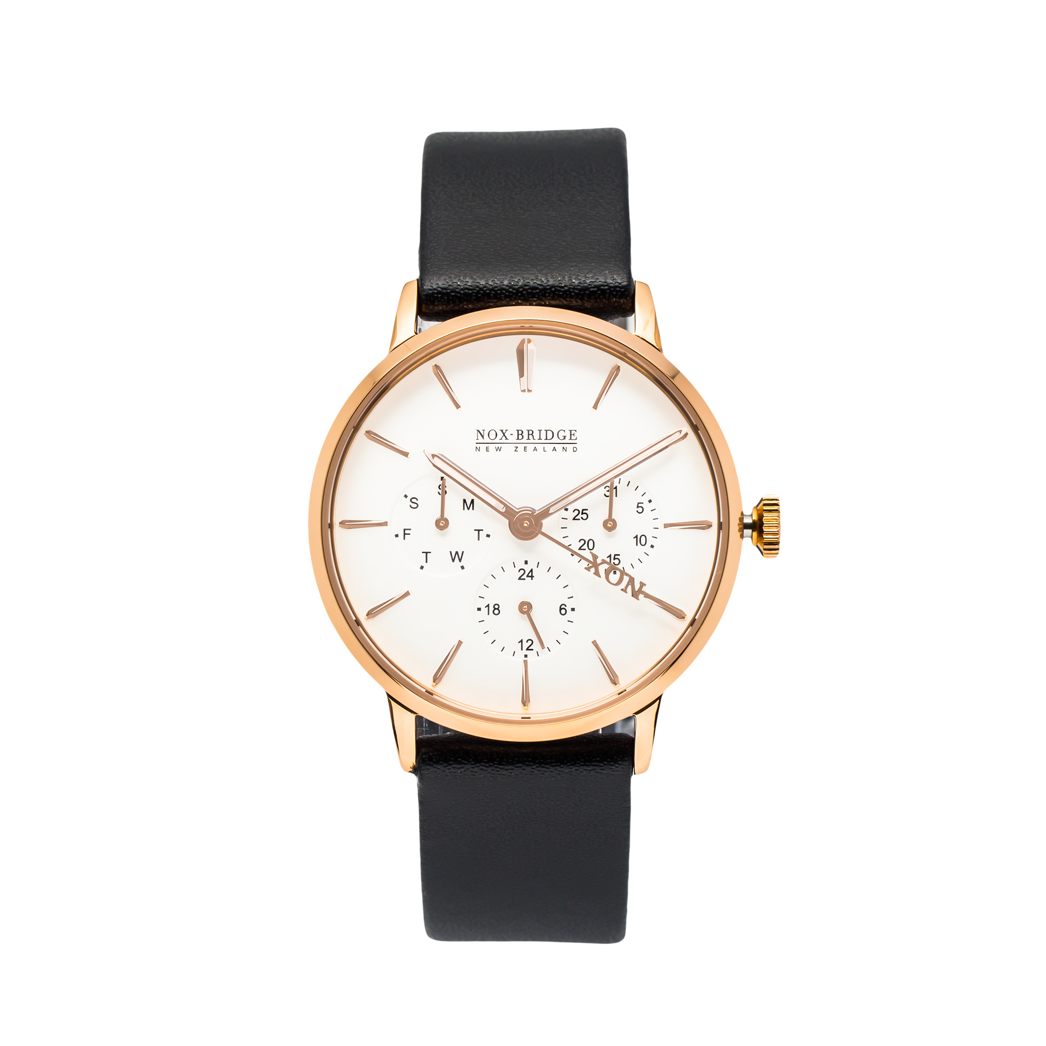 NOX-BRIDGE Classic Capella Rose Gold 36MM  CRG36 - Watches of New Zealand