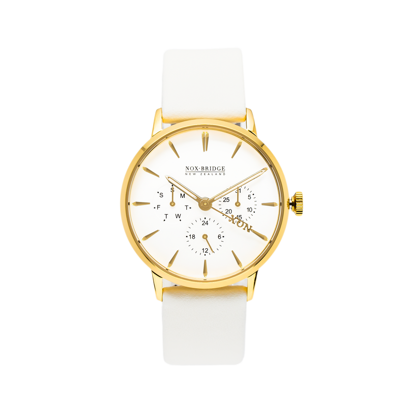 NOX-BRIDGE Classic Meissa Gold 36MM  MG36 - Watches of New Zealand