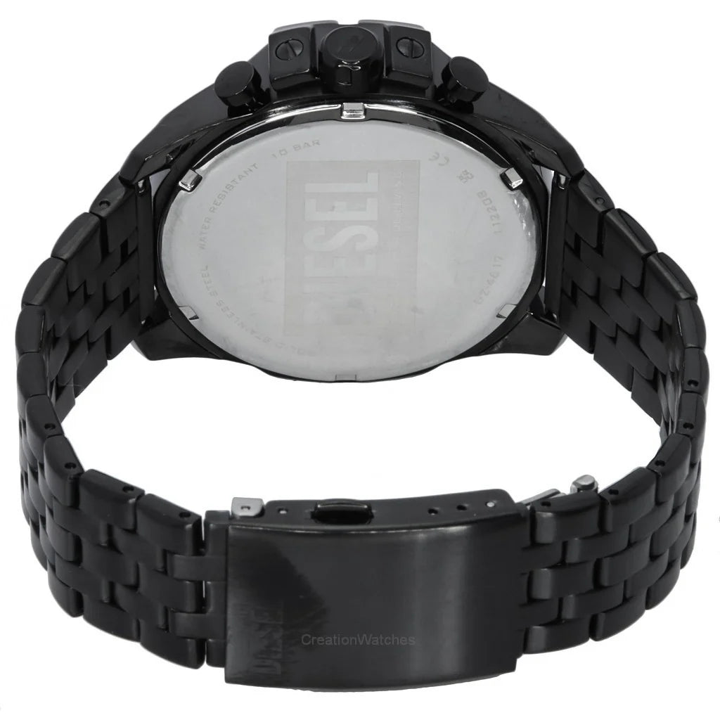 Diesel Baby Chief Chronograph Stainless Steel Black Dial Quartz Men's Watch - DZ4617
