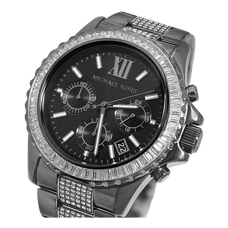 Michael Kors Everest All Black Women's Watch MK5829 - Watches of New Zealand #3