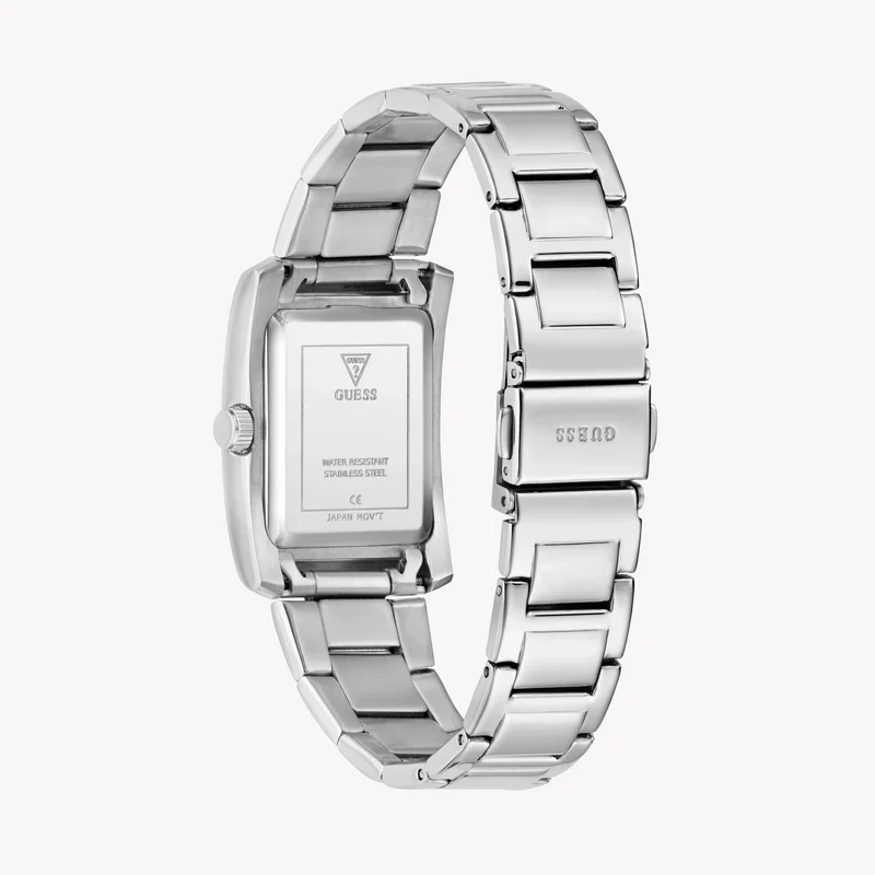 GUESS Ladies Silver Tone Analog Watch - GW0876L1