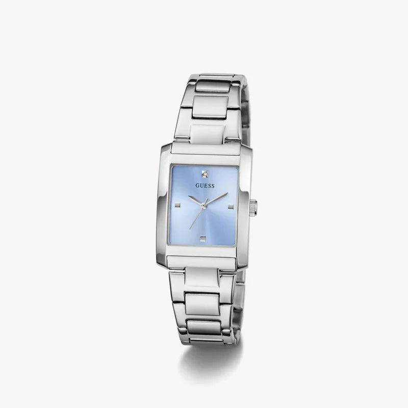 GUESS Ladies Silver Tone Analog Watch - GW0876L1