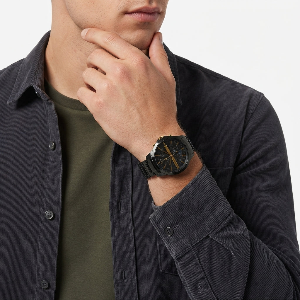 Armani Exchange Hampton Multifunction Black Men's Watch - AX2121