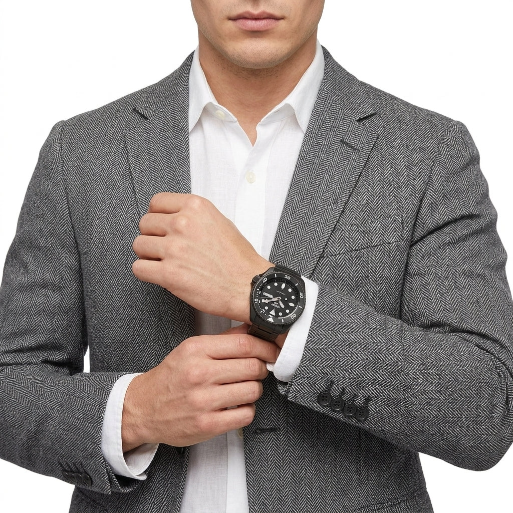 Seiko 5 Sports Automatic Black Dial Men's Watch SRPD65K1