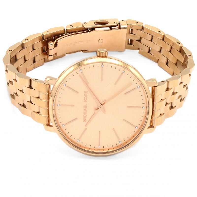 Michael Kors Pyper Rose Gold Unisex Watch MK3897 - Watches of New Zealand #4