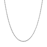 Big Daddy 2.5mm Stainless Steel Silver Rope Chain