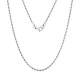 Big Daddy 2.5mm Stainless Steel Silver Rope Chain