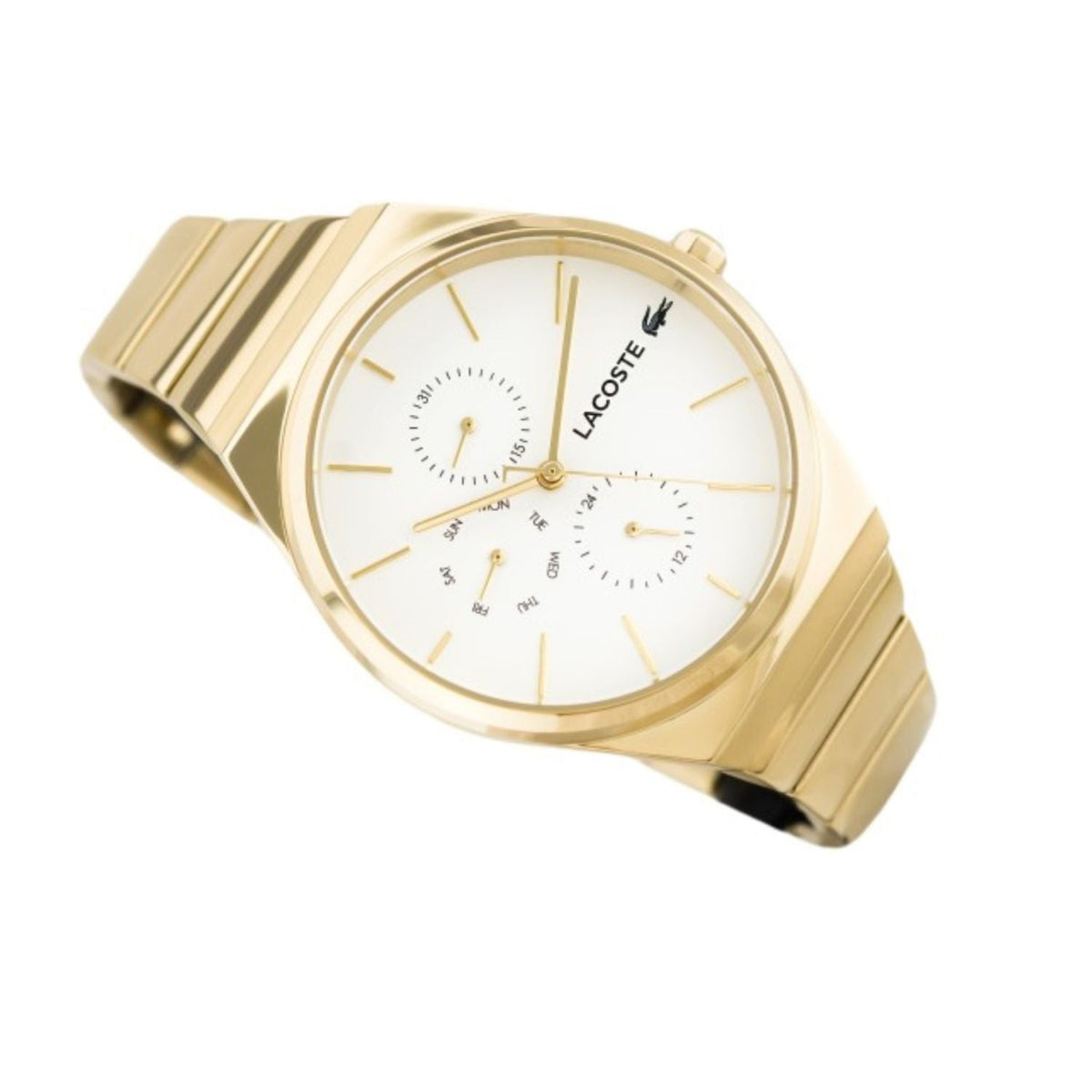 Lacoste  Stainless Steel White Quartz Men's Watch - 2001037
