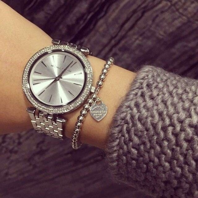Michael Kors Darci Silver Dial Ladies Watch MK3190 - Watches of New Zealand #6