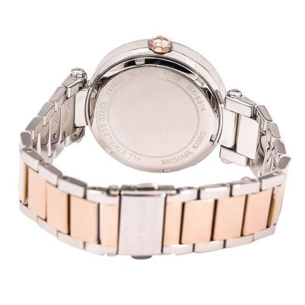 Michael Kors Parker Rose Gold and Silver Ladies Watch MK6314 - Watches of New Zealand #3