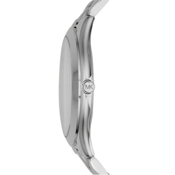 Michael Kors Silver Slim Runway Pink Dial Women's Watch MK3380 - Watches of New Zealand #2