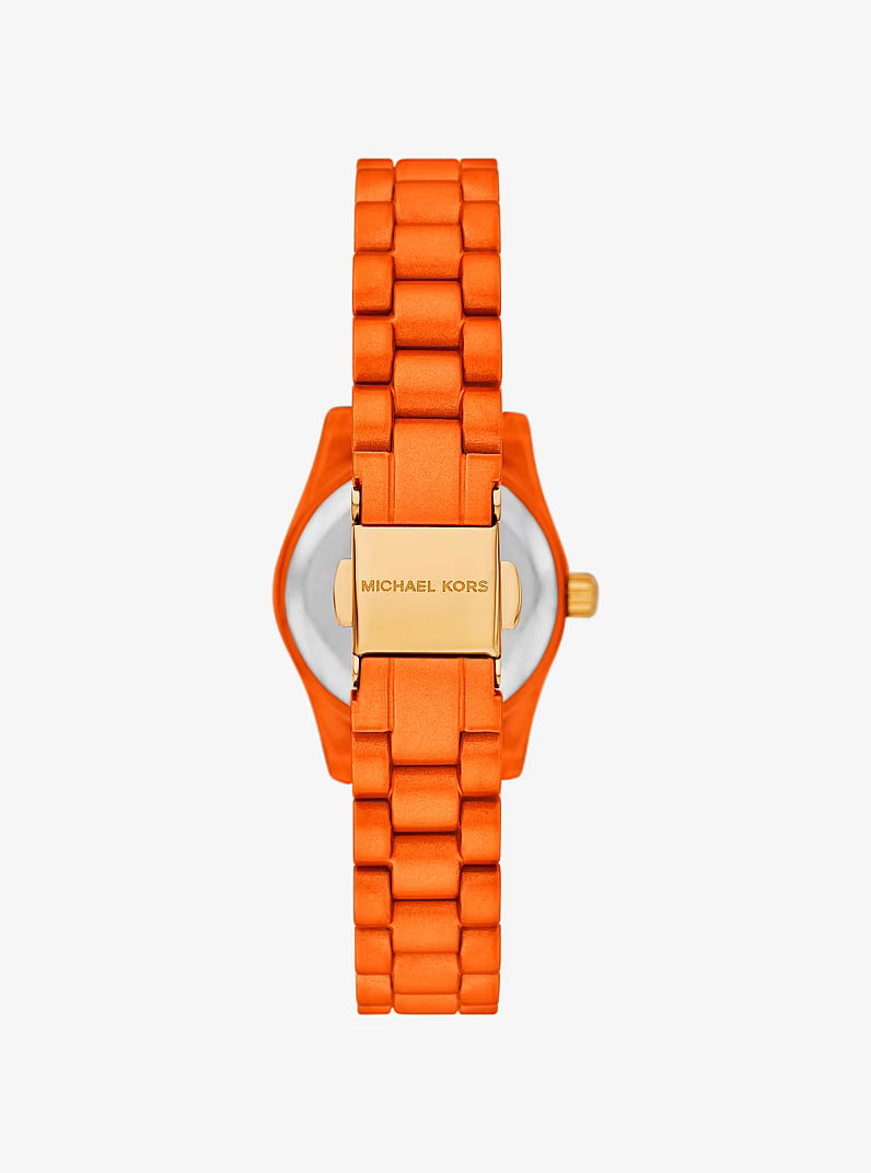 Michael Kors Lexington Orange-Tone Women's Watch - MK7538LE