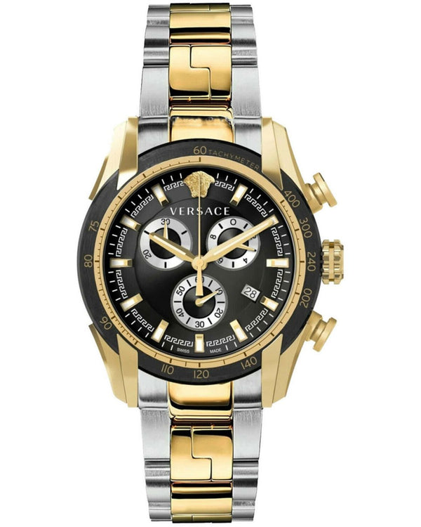 Versace V-Ray Chronograph Two-Tone Men's Watch  VE2I00421 - Watches of New Zealand
