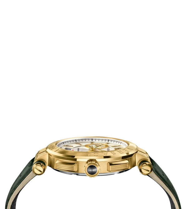 Versace Aion Chronograph Green Strap Men's Watch VBR020017 - Watches of New Zealand #2