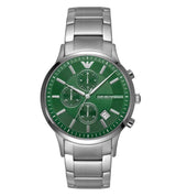 Emporio Armani Chronograph Stainless Steel Green Dial Men's Watch  AR11507 - Watches of New Zealand