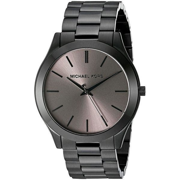 Michael Kors Slim Runway Black Dial Men's Watch  MK8507 - Watches of New Zealand