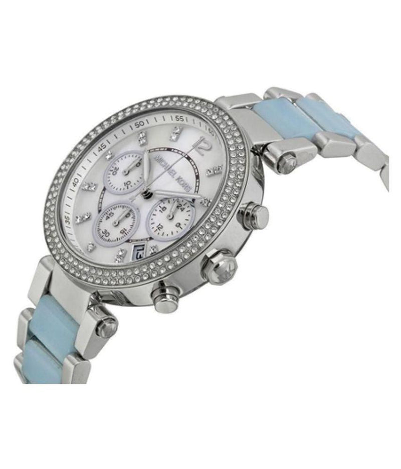 Michael Kors Parker Mother of Pearl Dial Ladies Watch MK6138 - Watches of New Zealand #3