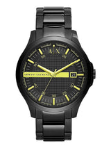 Armani Exchange Black Metal Ion Men's Watch  AX2407 - Watches of New Zealand