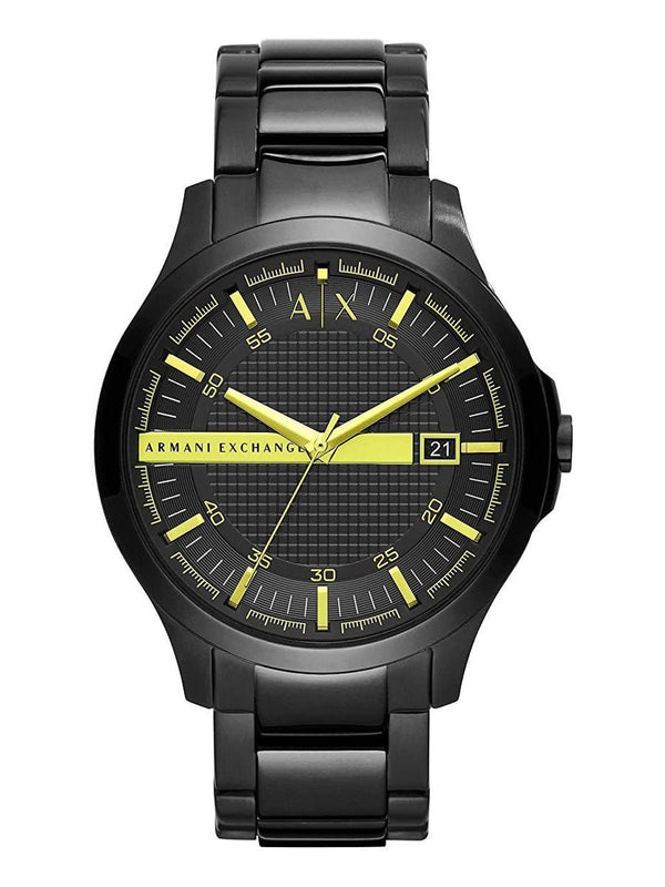 Armani Exchange Black Metal Ion Men's Watch  AX2407 - Watches of New Zealand