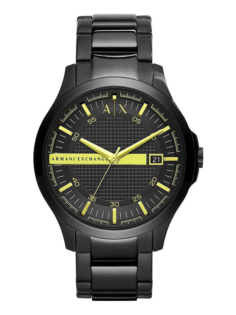 Armani Exchange Black Metal Ion Men's Watch  AX2407 - Watches of New Zealand
