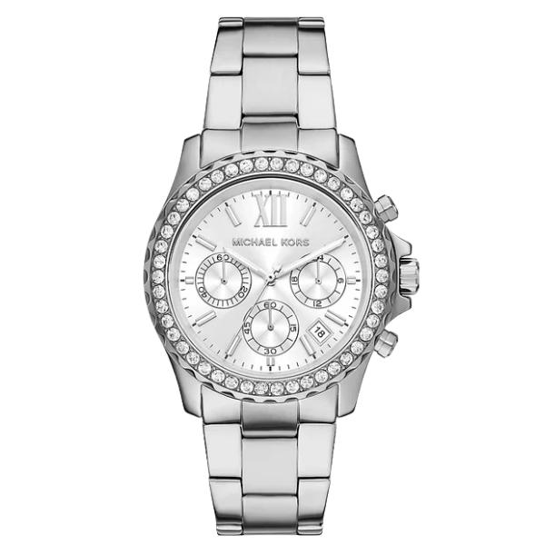 Michael Kors Everest Stainless Steel Silver-Tone Women's Watch - MKO1129