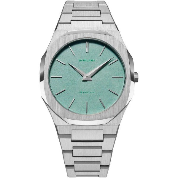 D1 Milano Ultra Thin Watercolor Green Watch - UTBJ19