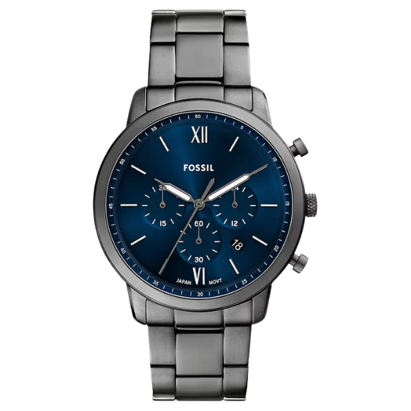 Fossil Neutra Chronograph Smoke Stainless Steel Men's Watch - FS6111