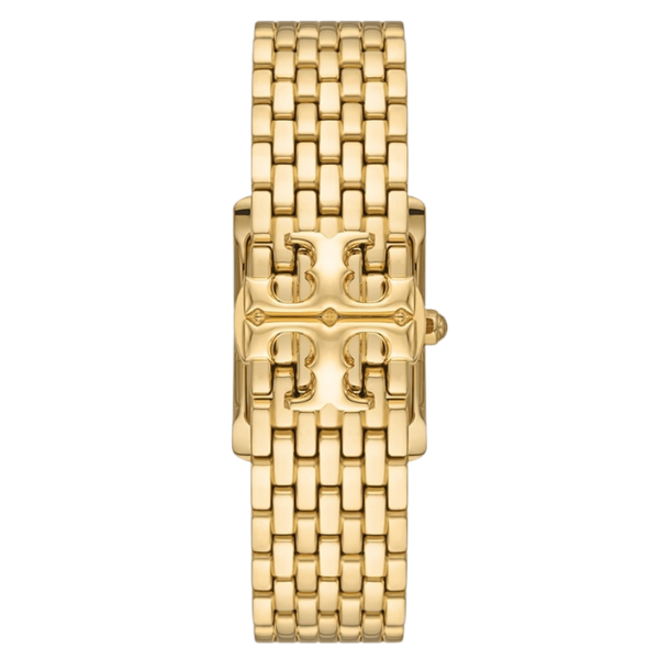 Tory Burch Eleanor Gold Steel Ivory Dial Women's Watch - TBW1060