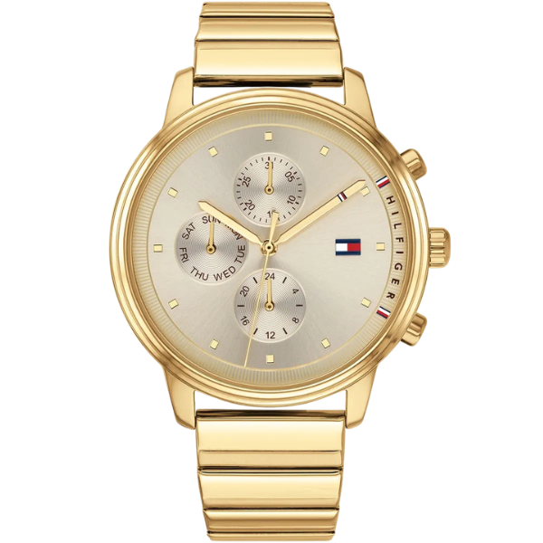 Tommy Hilfiger Champagne Dial All Gold Ladies Watch 1781905