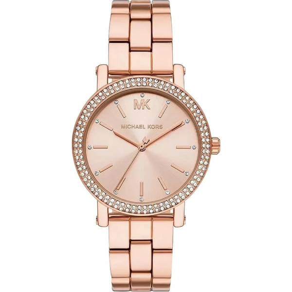 Michael Kors Women's Rose Gold Stainless Steel  Women's Watch - Mk7346