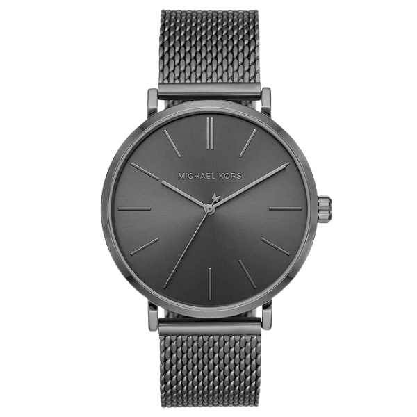 Michael Kors Three-Hand Gunmetal Stainless Steel Men's Watch - MK7151