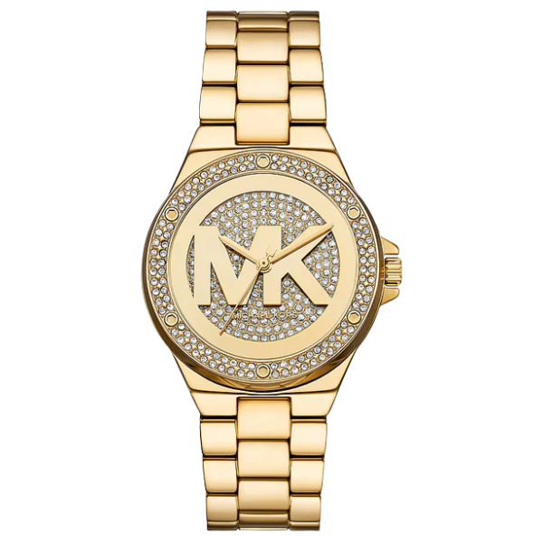 Michael Kors Lennox Pavé Gold-Tone Women's Watch - MKO1220