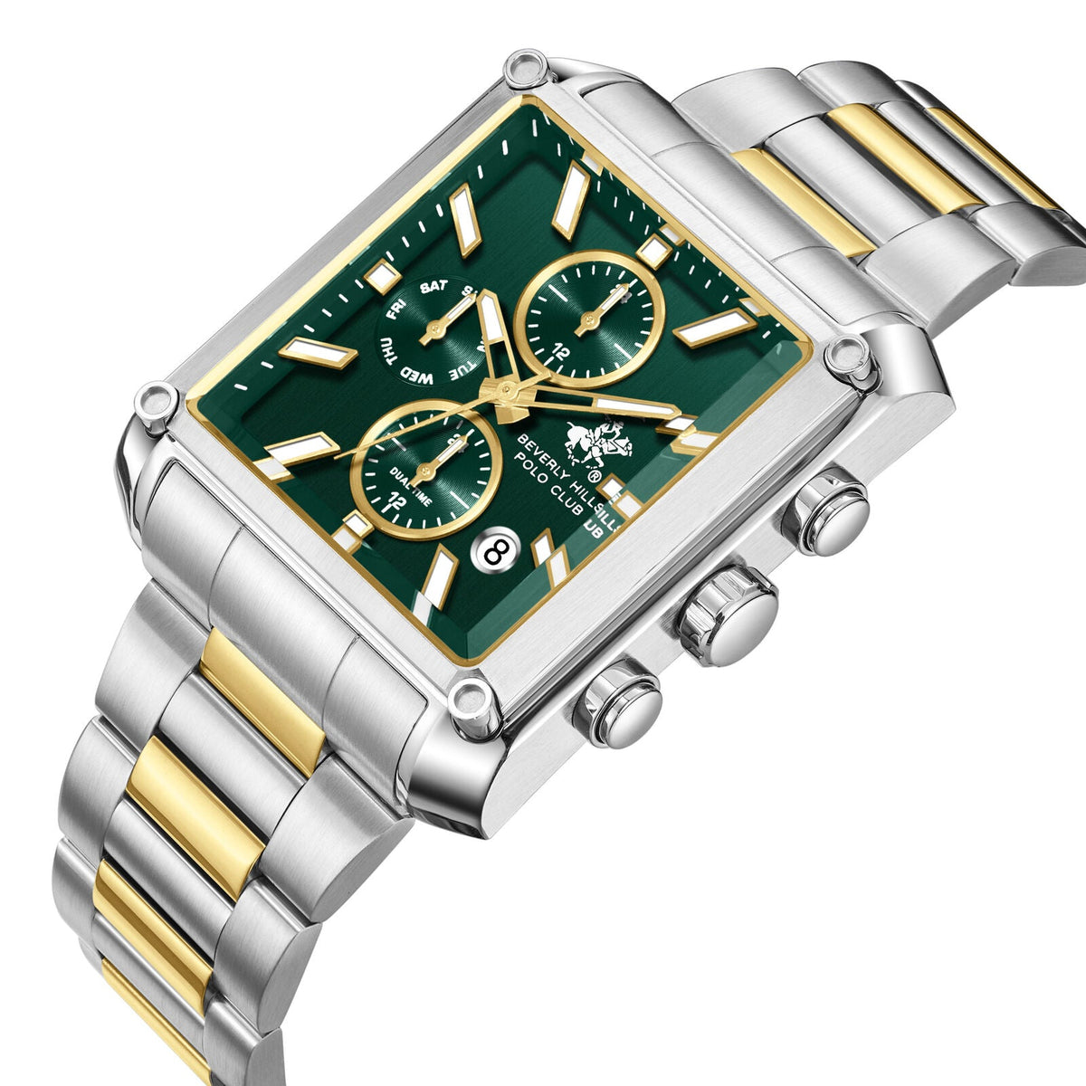 Beverly Hills Polo Club Silver Men's Watch BP3868X.270 BP3868X.270 - Image 3