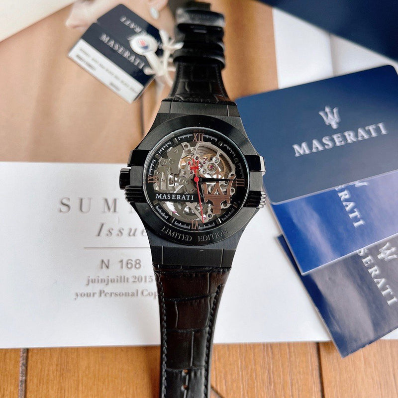 Maserati Watch Automatic Skeleton Men's Watch R8821108021 - Watches of New Zealand #3