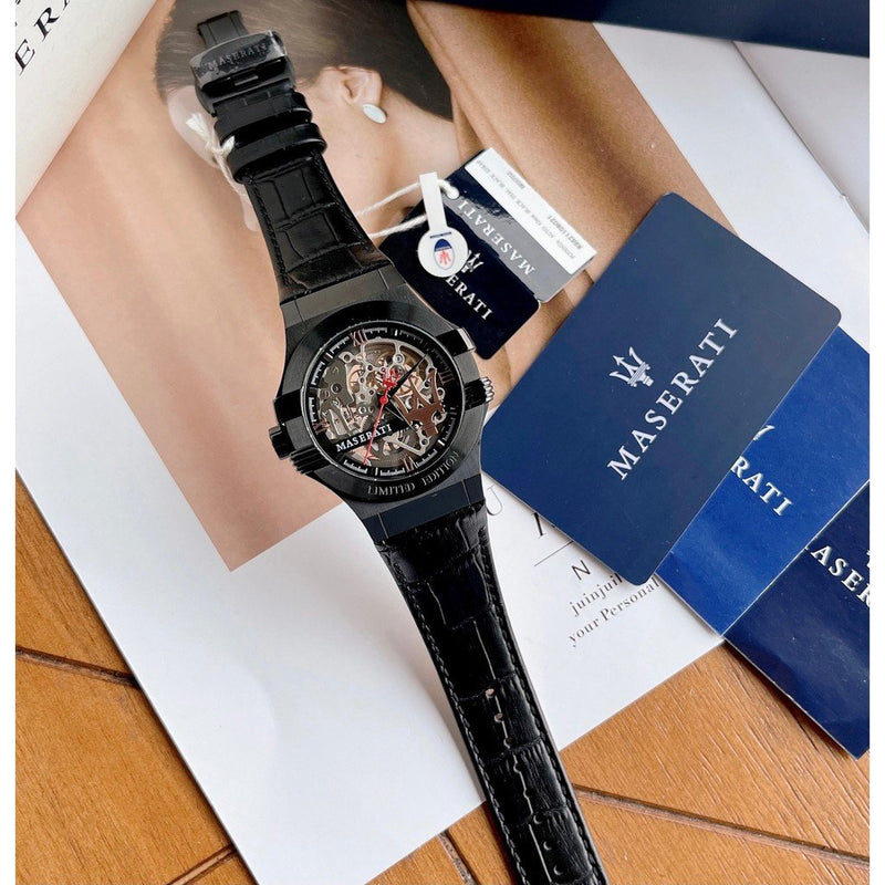 Maserati Watch Automatic Skeleton Men's Watch R8821108021 - Watches of New Zealand #2
