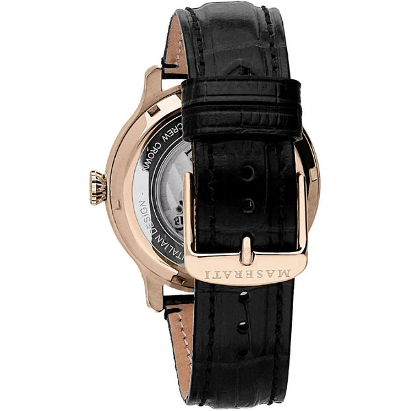 Maserati Auto Mechanical Black Dial Men's Watch R8821118001 - Watches of New Zealand #2
